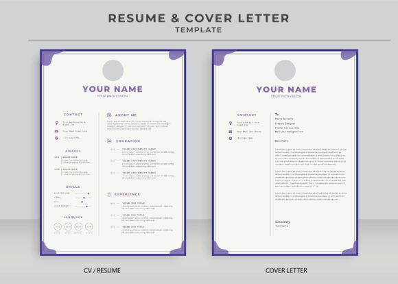 Download Resume and Cover Letter Template - Premium Resources