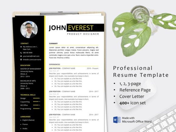 Download CV Resume Template Word for Job - Resume template Collection